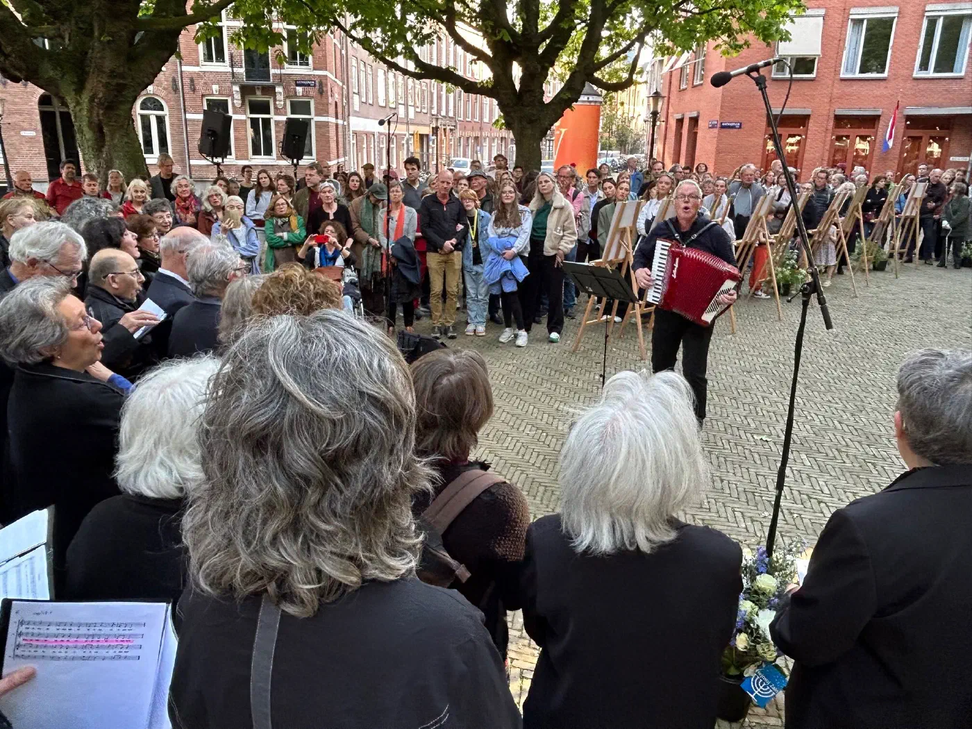 Jiddisj koor Hejmisj Zain - fotografie: Caecilia van der Drift